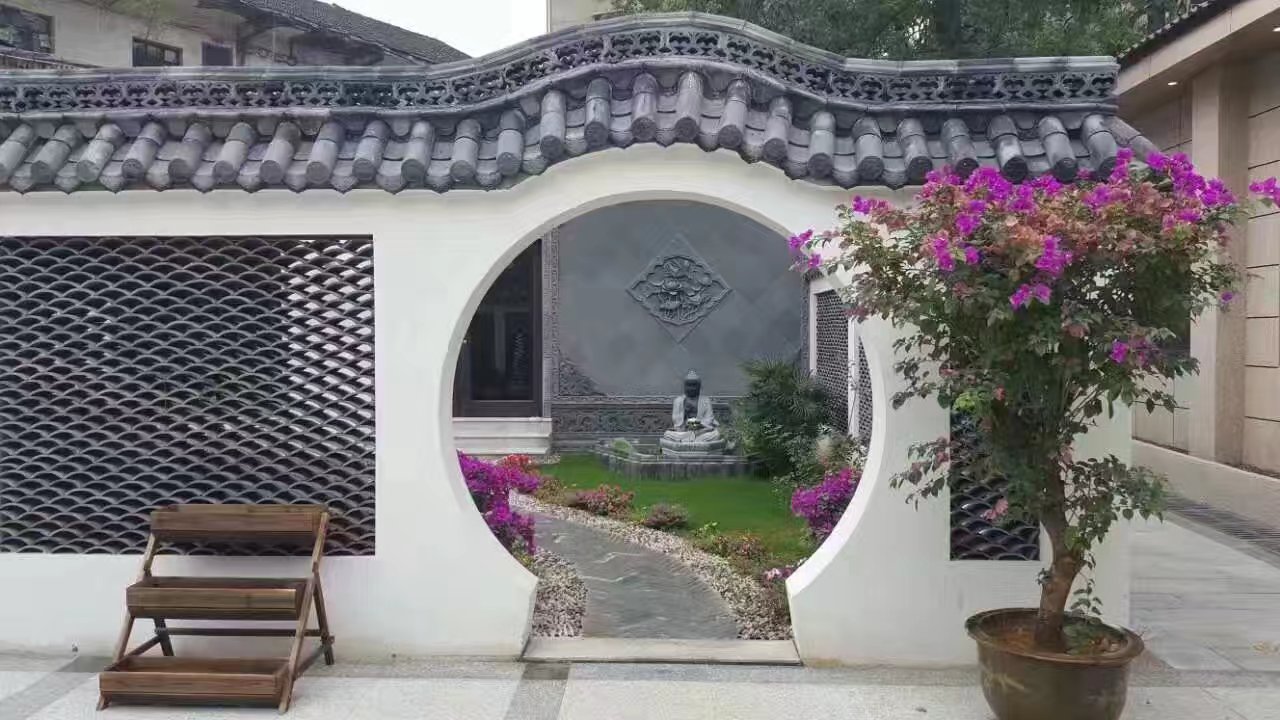 仿古磚瓦應用